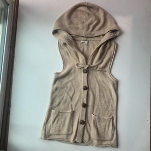 Banana republic sleeveless cardigan size m